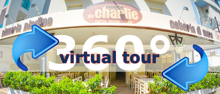 Click per visualizzare il Virtual Tour di Osteria Da Charlie